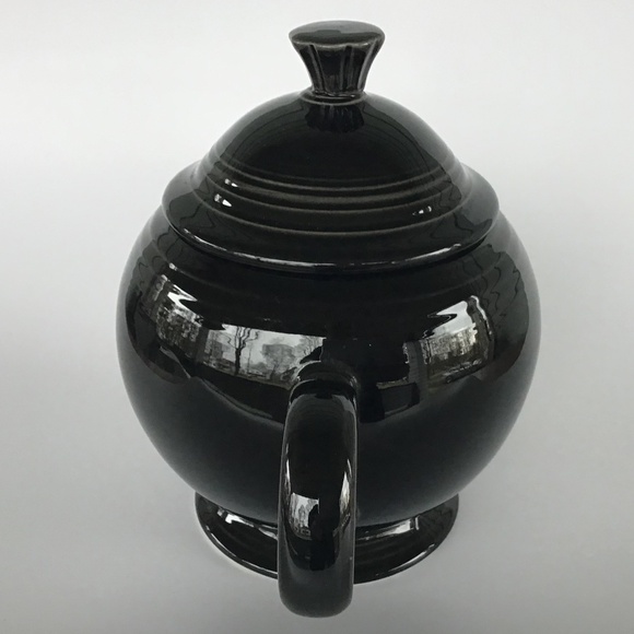 Vintage Fiesta Black Teapot with Lid Excellent Condition - Picture 10 of 13
